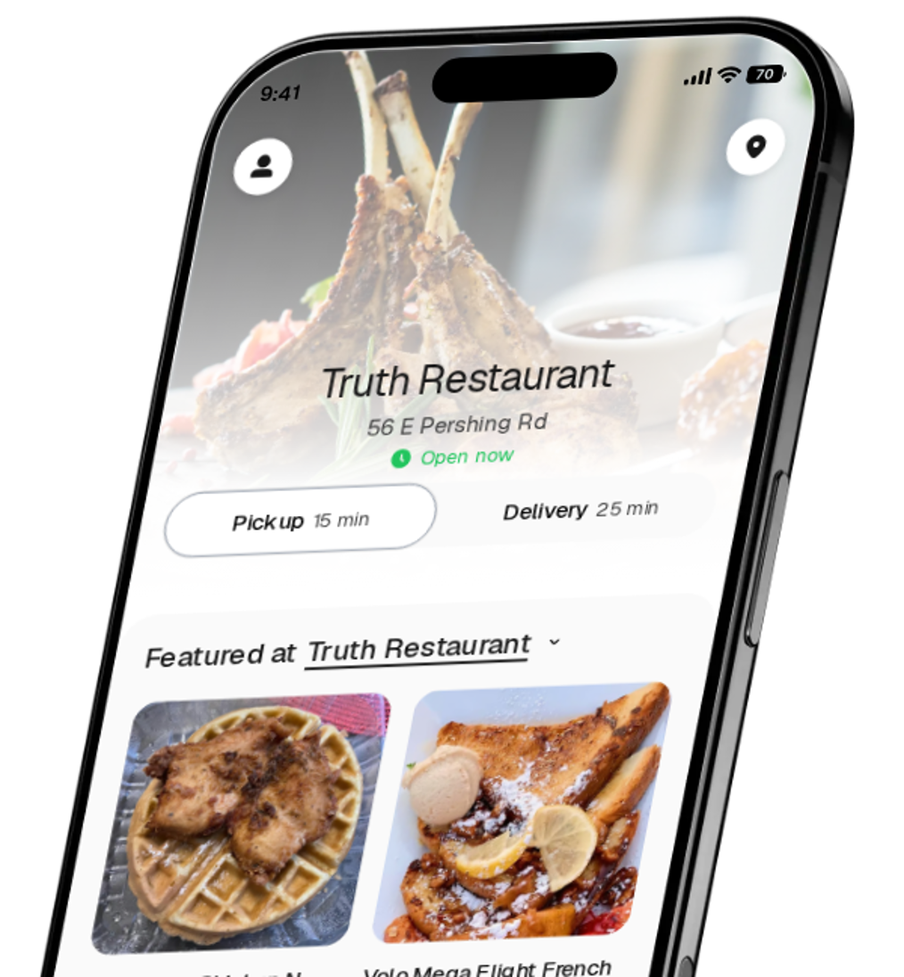 Truth Restaurant app preview