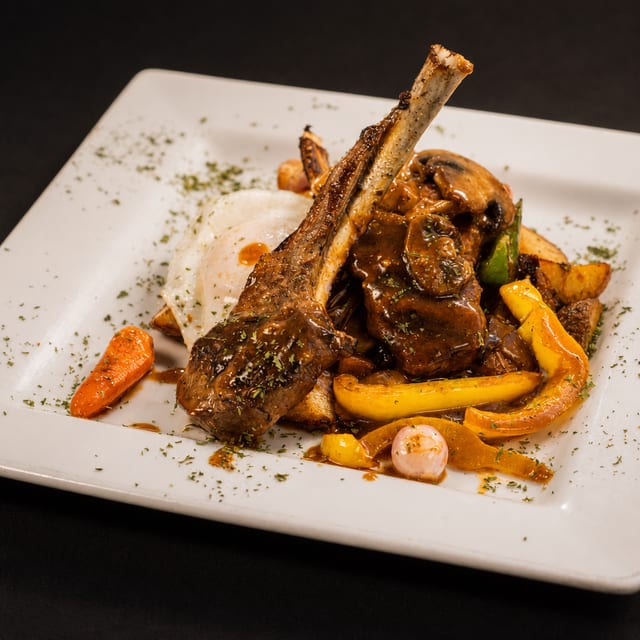 Lollipop Lamb Chop Trio.
