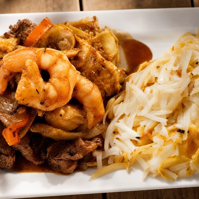 Ribeye Steak Omelet (Deconstructed).