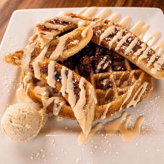 Banana Nut Waffle.